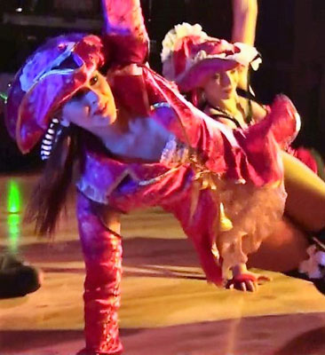 Pokazy taneczne Rewia Nice