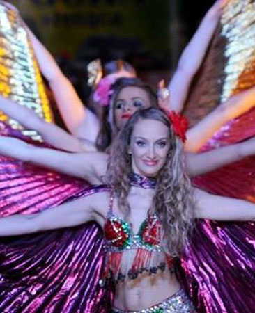 Pokazy taneczne Rewia Nice